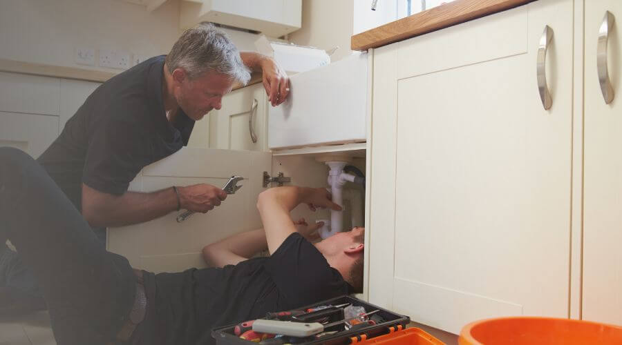Professional burst pipe repair services in West Point, GA